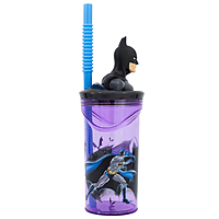 Disney Stor 3D Figurine Tumbler 360ml Batman, 93054 Disney Stor 3D Figurine Tumbler 360ml Batman, 93054