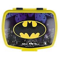 Stor Funny Sandwich Box Batman Symbol, 85575