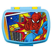 Disney Stor Funny Sandwich Box Spiderman Midnight Flyer, 74774