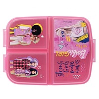 Disney Stor Multi Compartment Sandwich Box Barbie Bb22, 15920 Disney Stor Multi Compartment Sandwich Box Barbie Bb22, 15920