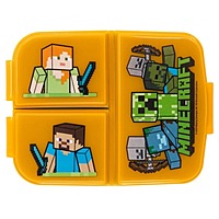 Stor Multi Compartment Sandwich Box Minecraft, 40420 Stor Multi Compartment Sandwich Box Minecraft, 40420