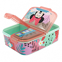 Disney Stor Multi Compartment Sandwich Box Minnie Mouse Being More Minnie, 74420 Disney Stor Multi Compartment Sandwich Box Minnie Mouse Being More Minnie, 74420