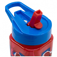Disney Stor Square Water Bottle 510ml Spiderman Arachnid Grid, 74714 Disney Stor Square Water Bottle 510ml Spiderman Arachnid Grid, 74714