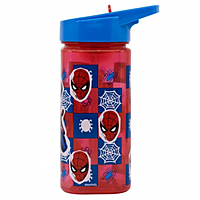Disney Stor Square Water Bottle 510ml Spiderman Arachnid Grid, 74714 Disney Stor Square Water Bottle 510ml Spiderman Arachnid Grid, 74714
