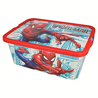 Disney Stor Storage Click Box 13L Spiderman Comic Book, 2625 Disney Stor Storage Click Box 13L Spiderman Comic Book, 2625