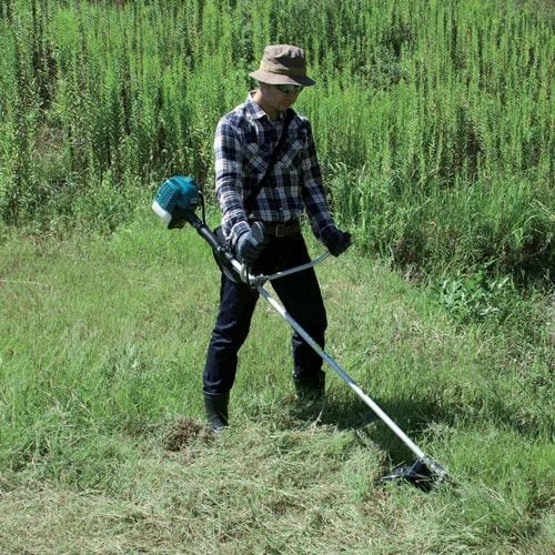 TOTAL Gasoline Grass Trimmer and Brush Cutter – High-Powered 2-in-1 Tool for Lawn and Garden Maintenance - 52cc Engine TOTAL Gasoline Grass Trimmer and Brush Cutter – High-Powered 2-in-1 Tool for Lawn and Garden Maintenance - 52cc Engine