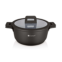 Dorsch - Die-Cast Aluminum Casserole 36 cm – 13.4 L , Proglider Non-Stick Marble Ceramic Coated, Dorsch - Die-Cast Aluminum Casserole 36 cm – 13.4 L , Proglider Non-Stick Marble Ceramic Coated,