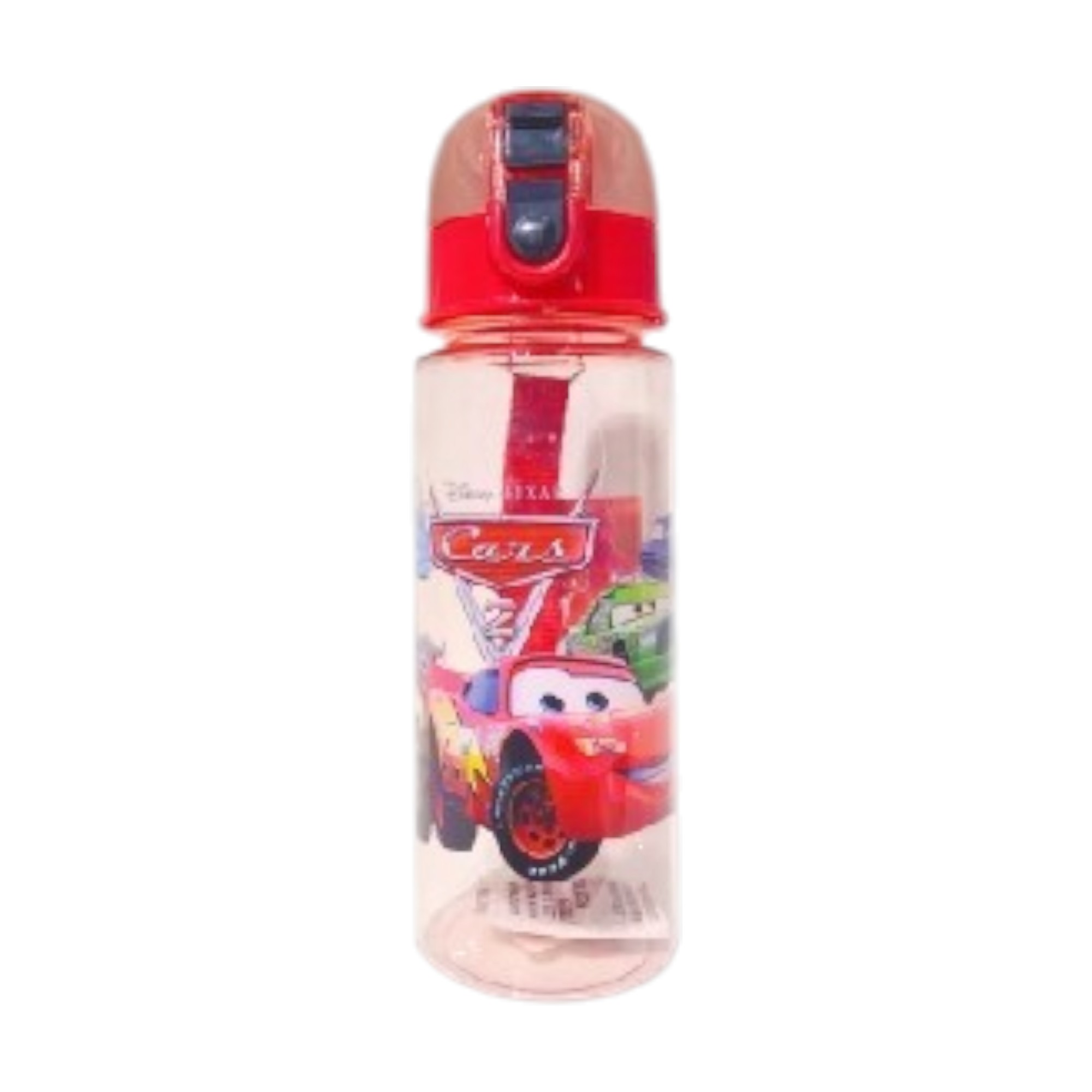 Bottle Cars SH-2013K Kids’ Water Bottle – 500ml Durable BPA-Free Plastic Bottle with Vibrant Car-Themed Design, Leak-Proof Flip-Top Lid, Easy Carry Handle