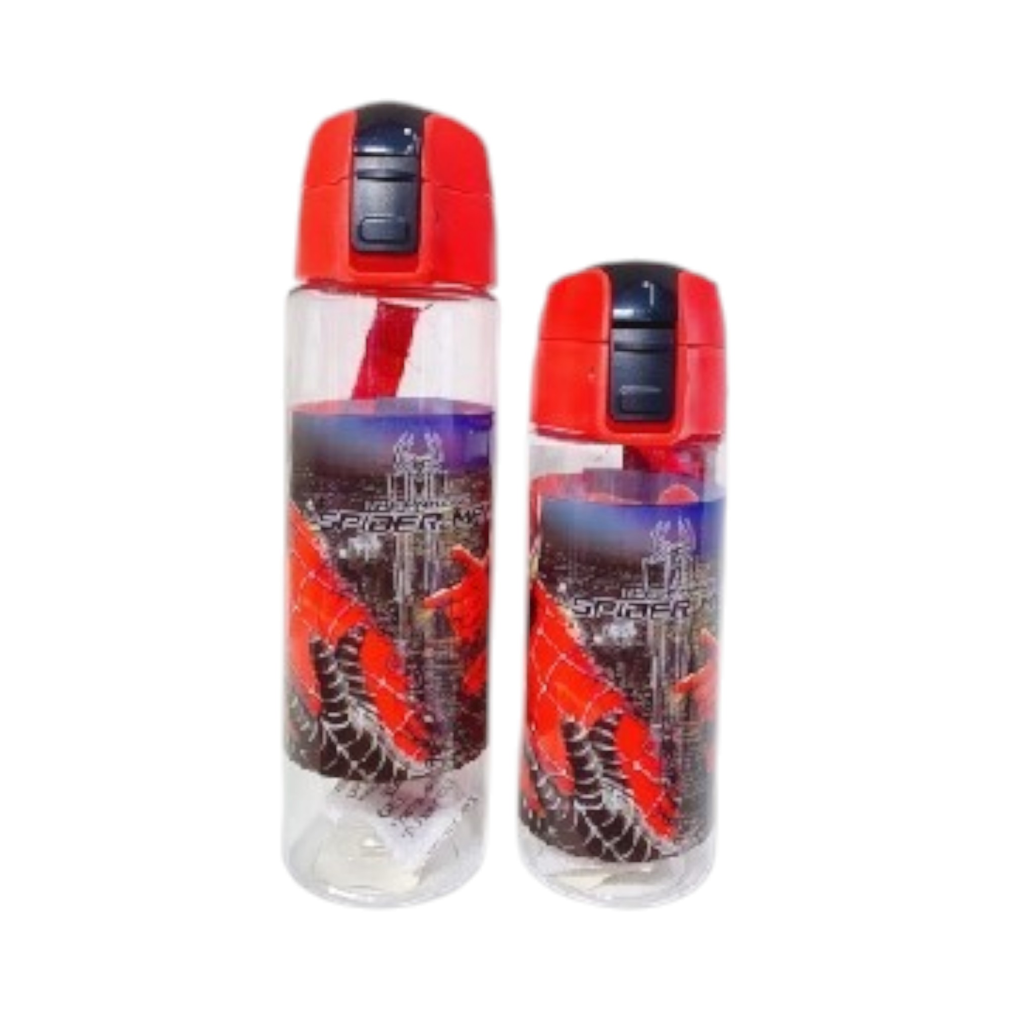 Kidz Corner Spider-Man SH-2007I Kids’ Water Bottle – 500ml BPA-Free Durable Plastic Bottle with Superhero Design, Secure Screw Cap, and Easy-Carry Strap