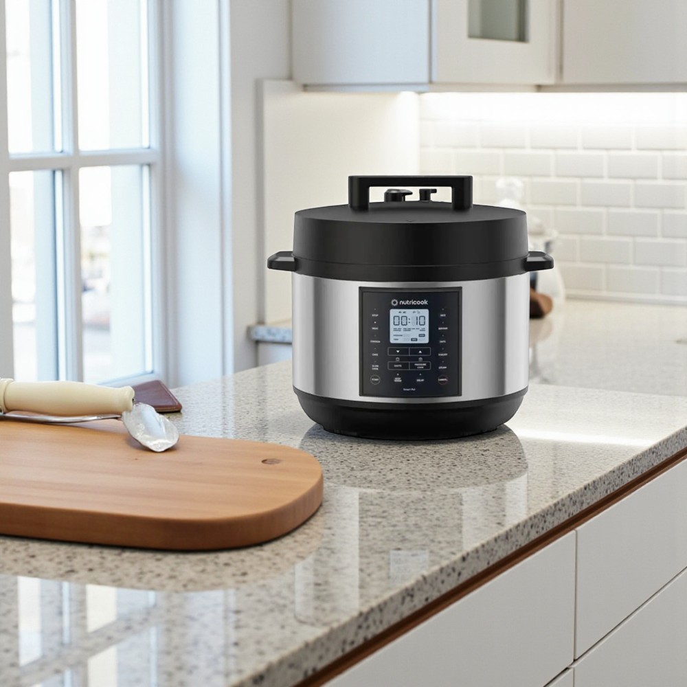 Nutricook Smart Pot 2 Plus 9.5 L 1 000 W Multi-Function Electric Pressure Cooker & Smart Multi-Cooker