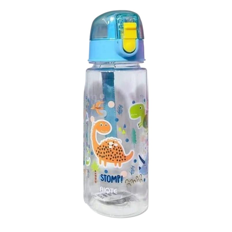 BOTTLE DINOSAUR – Fun & Durable Leak-Proof Water Bottle with Colorful Dinosaur Print |BPA-Free Plastic | Lightweight, Safe & Perfect for School, Sports, and Outdoor Adventures