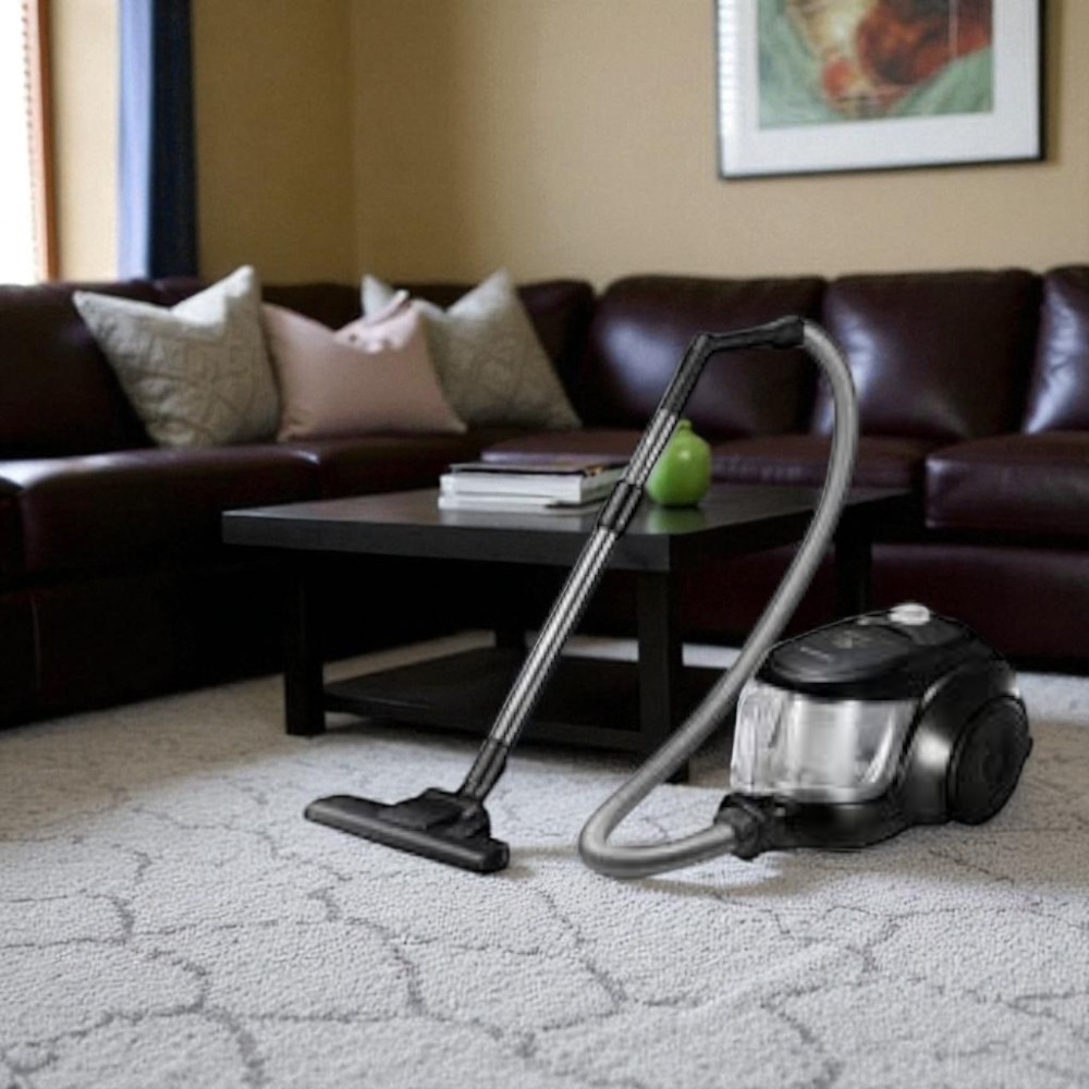 Samsung Vacuum Cleaner VCC4570S3K – Powerful Bagless Upright Vacuum Cleaner with Cyclone Technology, High Suction Power, Multi-Surface Cleaning, HEPA Filtration, Lightweight Design