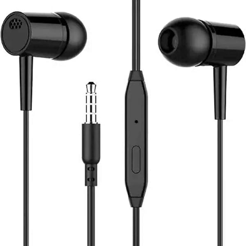 Yookie Stereo Earphone YK70 (Black) – Wired In-Ear Headphones with Crystal-Clear Stereo Sound, Comfortable Fit, and Built-in Wire Control for Calls and Music Yookie Stereo Earphone YK70 (Black) – Wired In-Ear Headphones with Crystal-Clear Stereo Sound, Comfortable Fit, and Built-in Wire Control for Calls and Music