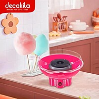 Decakila-cotton candy machine 400W, 26.5*26.5*15cm, pink Decakila-cotton candy machine 400W, 26.5*26.5*15cm, pink